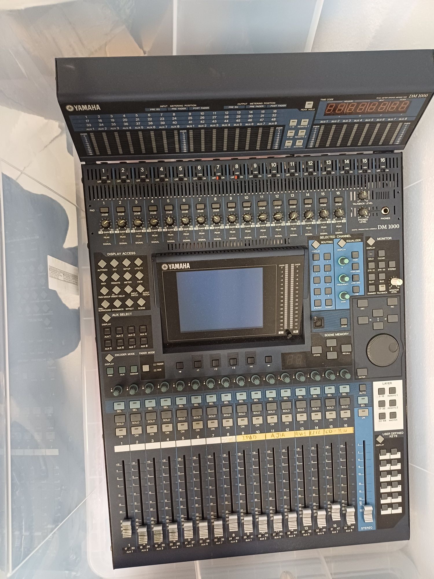 Mesa mistura Yamaha DM 1000