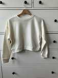Sinsay Bluza kremowa roz XXS