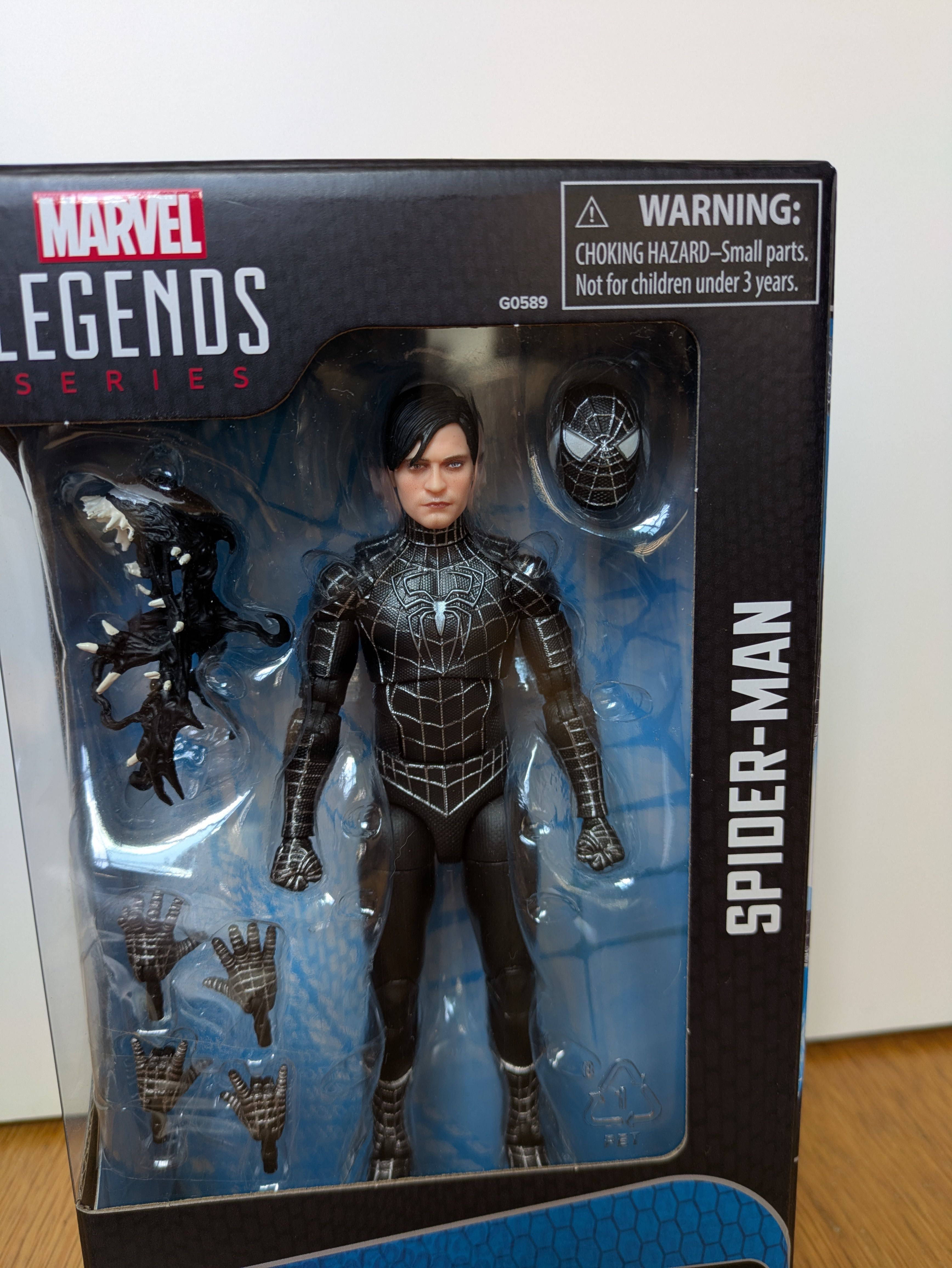 Black Spider Man Marvel legends