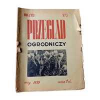 Przegląd ogrodniczy. Nr 5 - maj 1939 r. Rok XXII. + dodatek