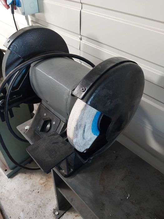 Szlifierka lena 380v dwutarczowa warsztatowa z kamieniami