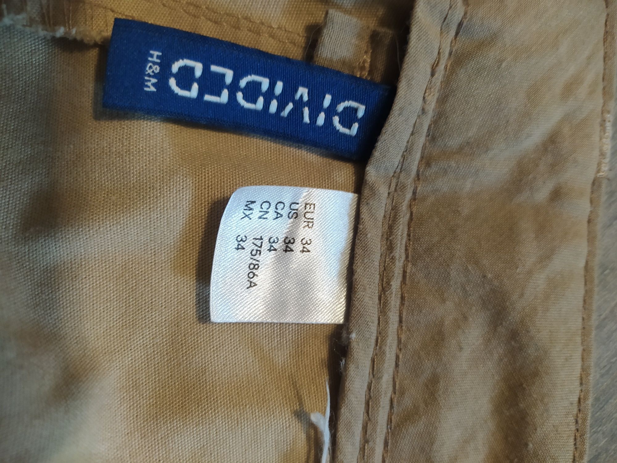 Spodenki męskie beżowe H&M