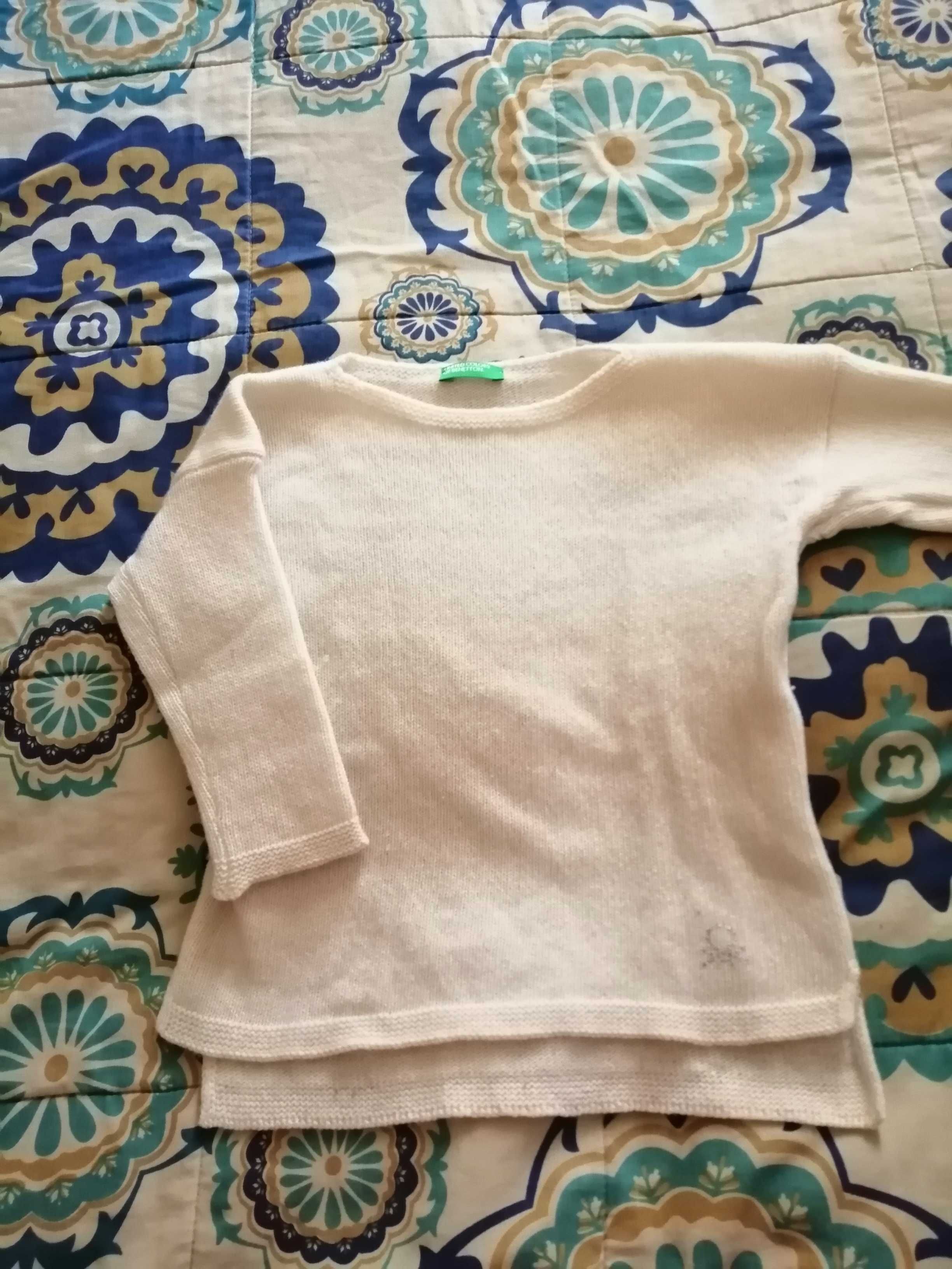 Calças+malha Benetton 18-24m impecável!