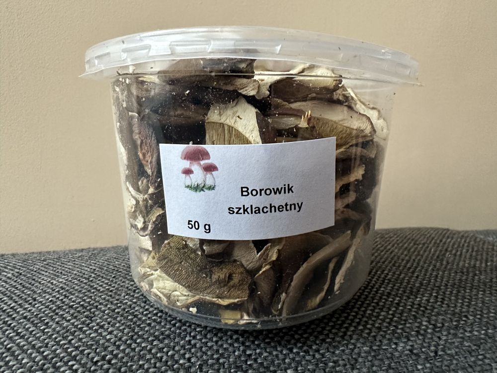 Grzyby suszone Borowik Podgrzybek