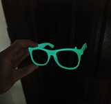 10x Okulary fluorescencyjne neon świecące w ciemności panienski