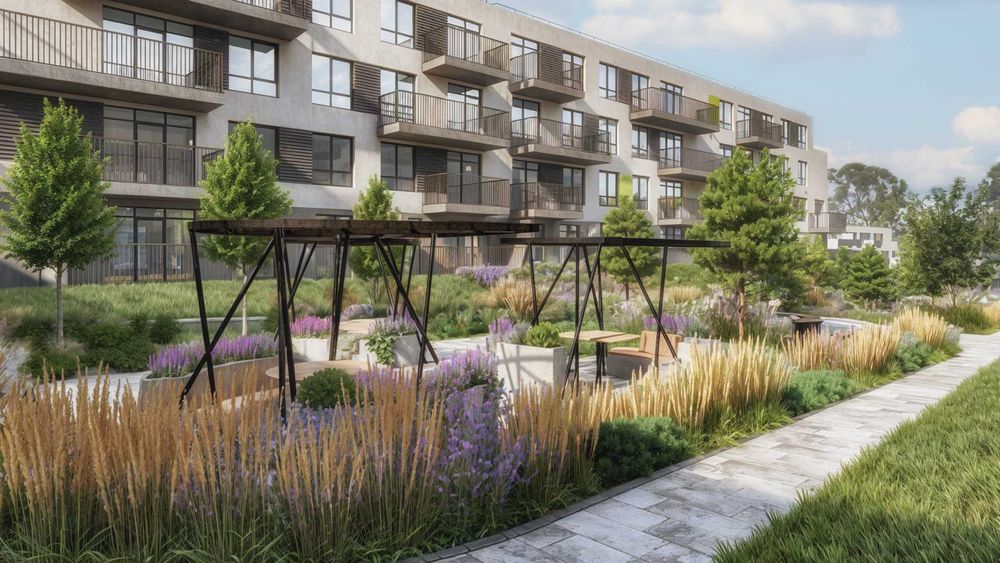 3-кімнатна квартира 101 м² з власною терасою у ЖК Greenville Prostir