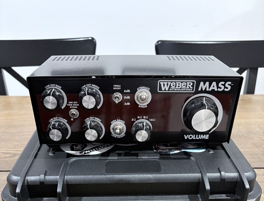 Atenuador Weber MASS 100 – Excelente Estado | Som Transparente