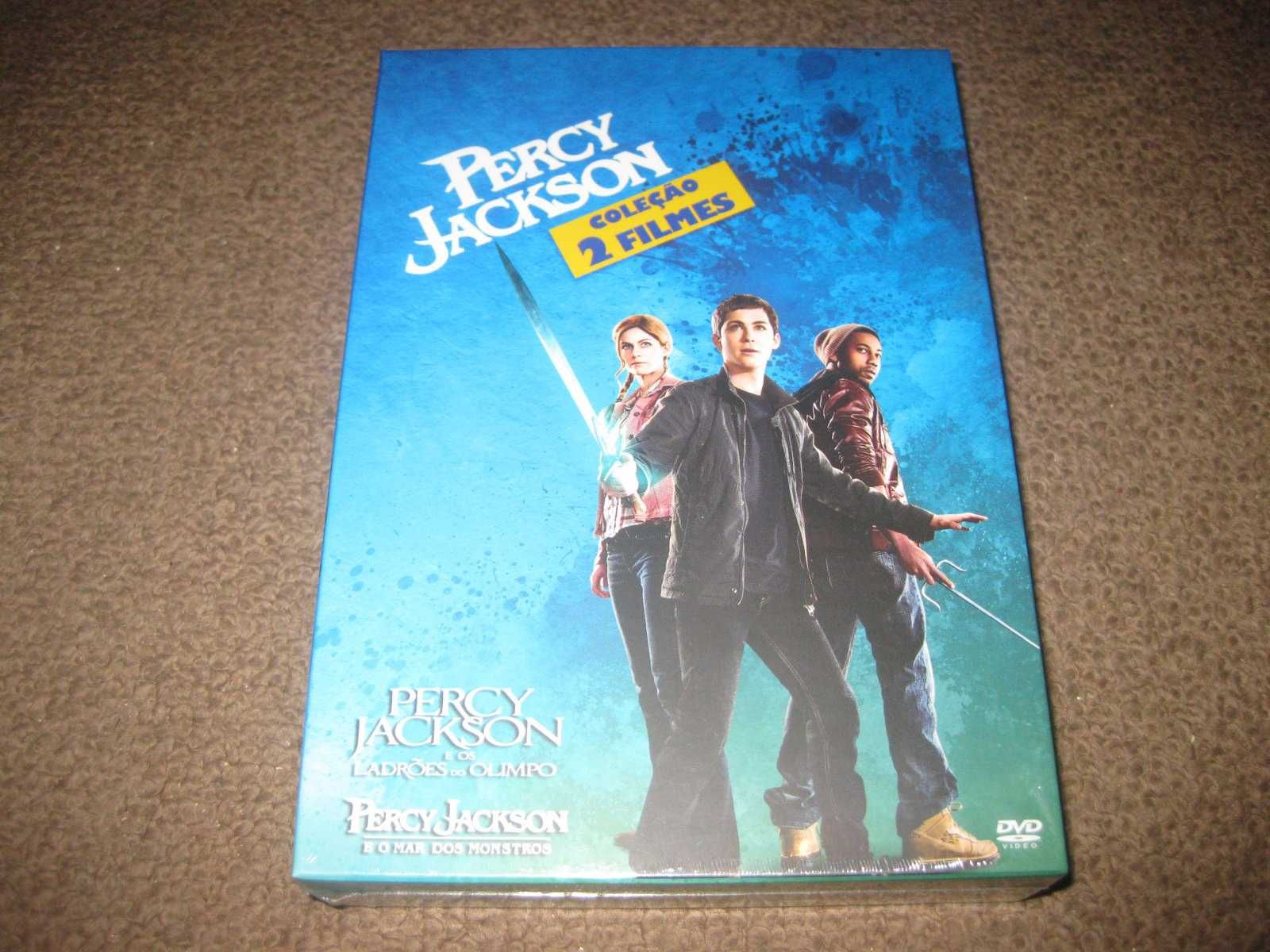 Colecção Completa "Percy Jackson" com Box Arquivadora/Selado!