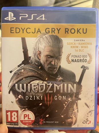 Gra Wiedźmin 3 Dziki Gon Edycja Gry Roku PS4 PlayStation4