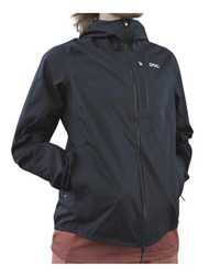 Kurtka Rowerowa Damska POC W'S MOTION RAIN JACKET - Uranium Black