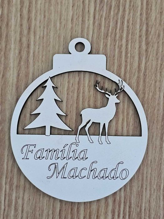 Bolas De Natal Personalizadas