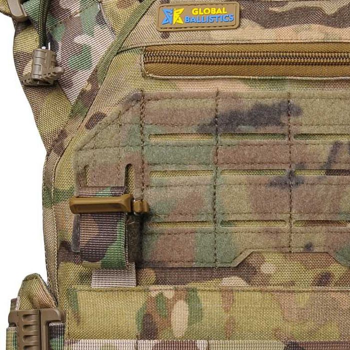 Плитоноска MOLLE Cordura 1000D супер міцна без підсумків мультикам зсу