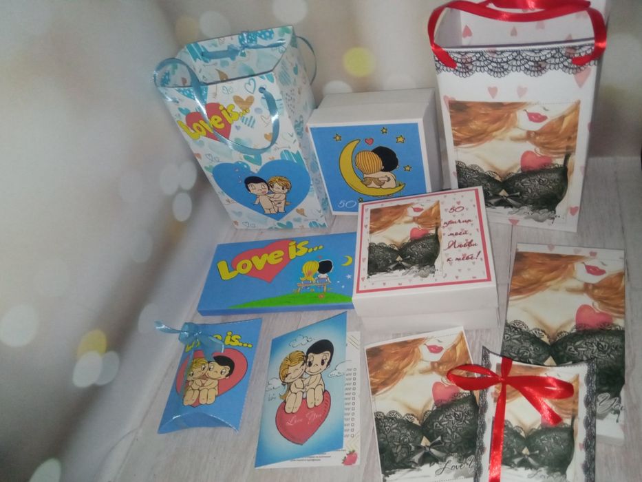 Романтический подарок набор на день влюбленных,14 февраля