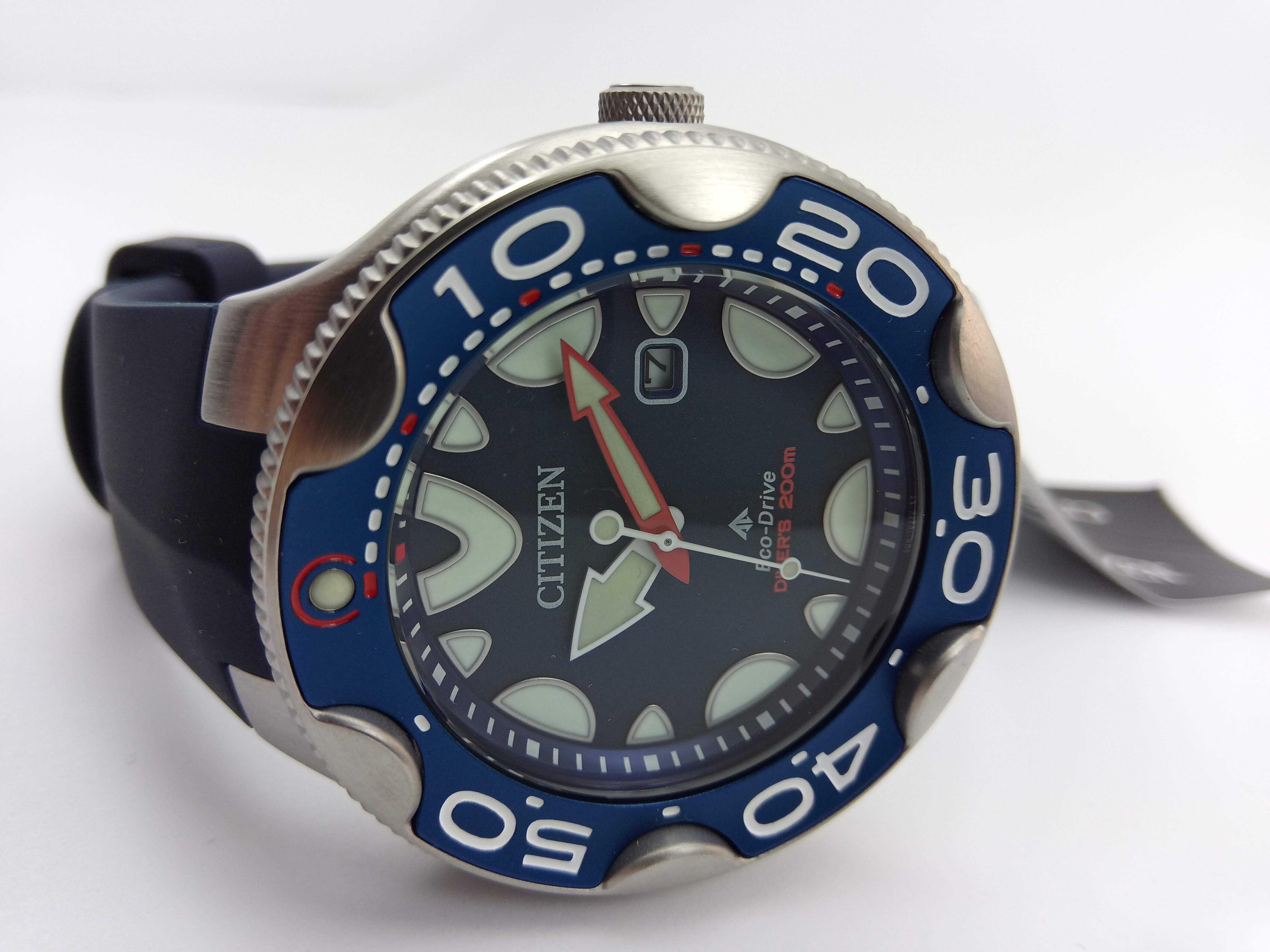 Чоловічий годинник Citizen Eco-Drive BN0231-01L, спецсерія Orca, часы