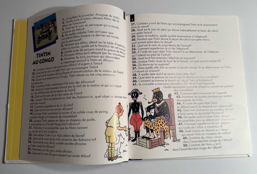 Livro da série "Le Monde de Tintin" - "Êtes-Vous Tintinologue"