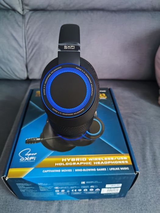 Słuchawki Creative Air Gamer, jak nowe, wysylka