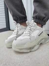 Balenciaga Tripl S Cleare Sole White