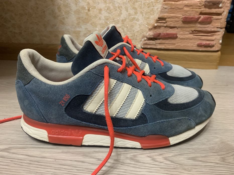 Кроссовки Adidas ZX850 (44р 28см)Original,замша