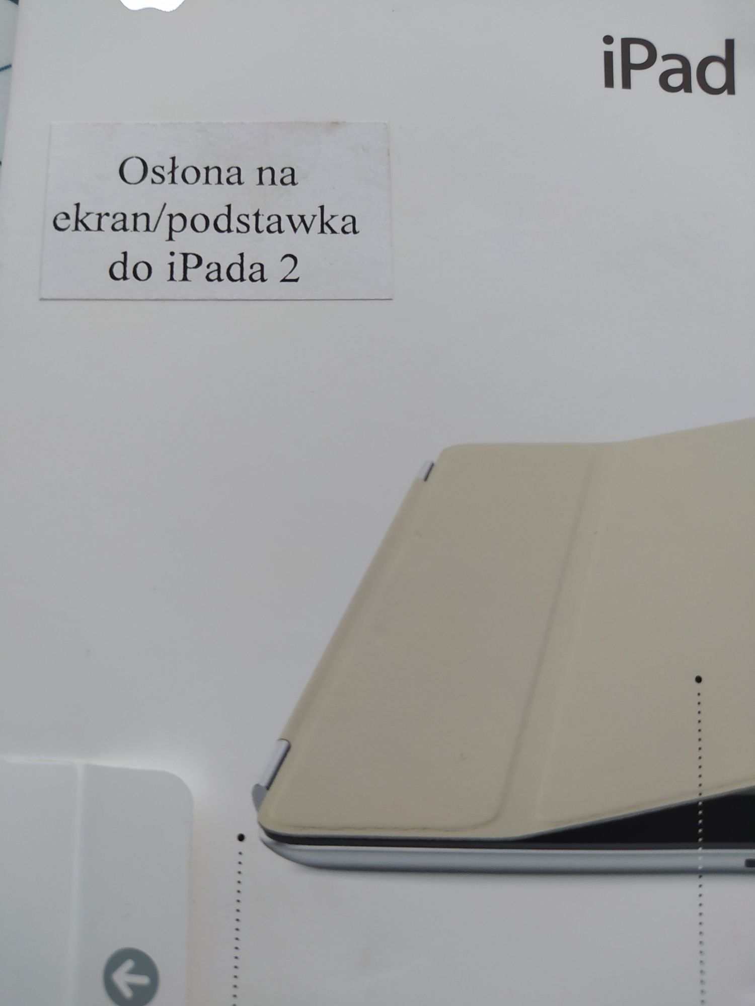 Osłona na ekran podstawka Apple iPad 2 Etui oryginalne nowe