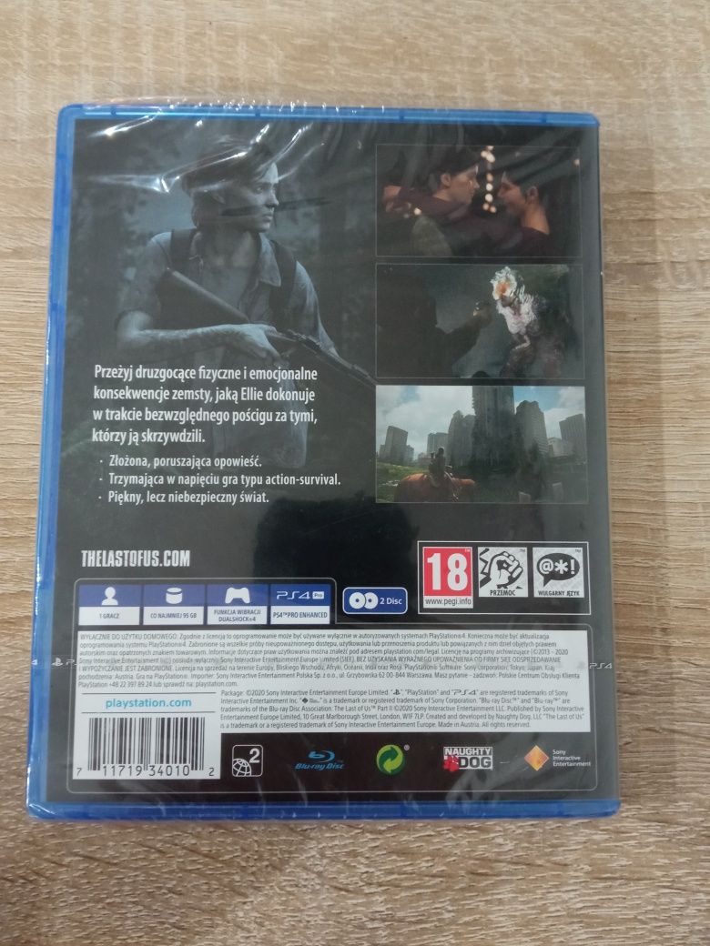 The Last of Us II PS4 Nowa w folii