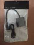 Переходник конвертер HDMI на VGA с аудио