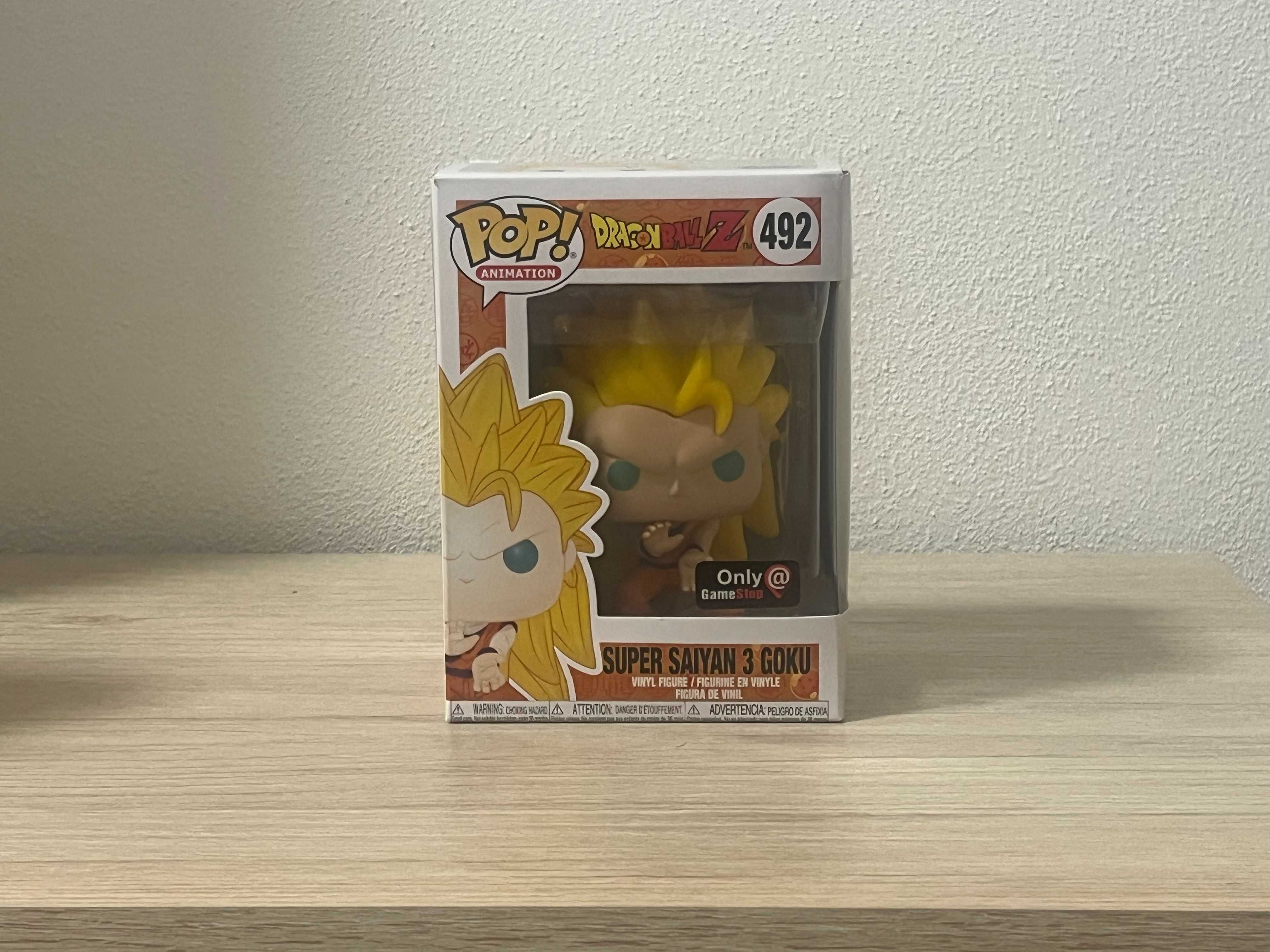 Figura Super Saiyan 3 Goku Funko Pop 492