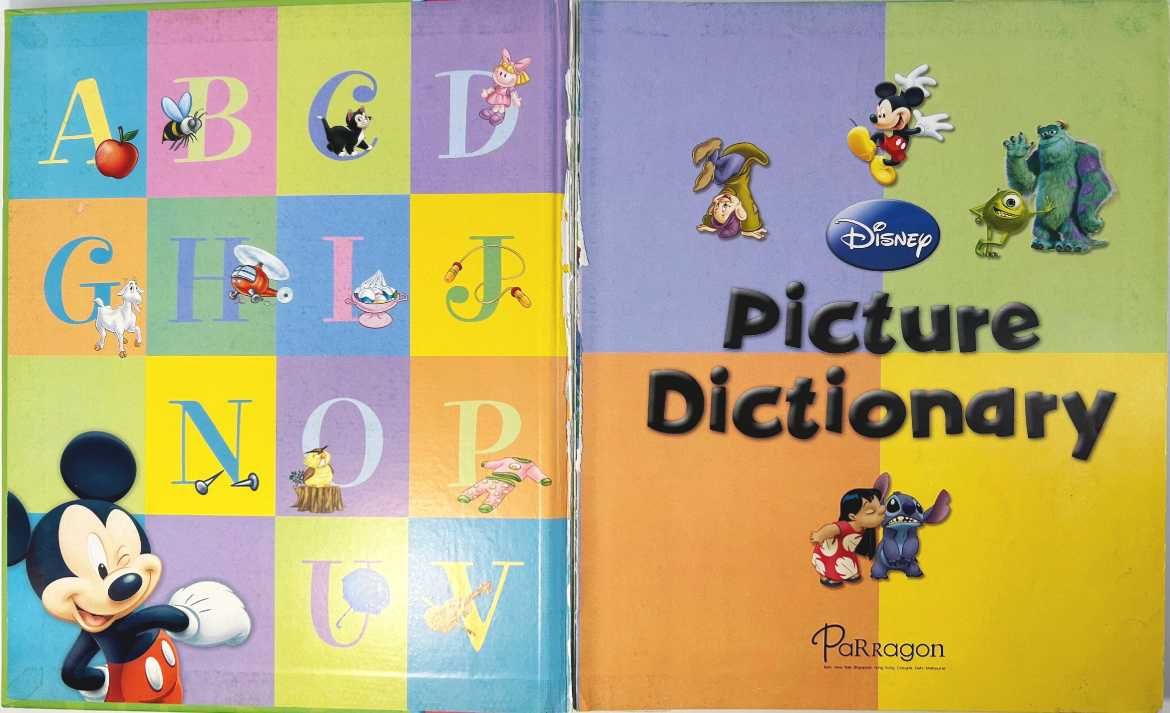 Disney Picture Dictionary Słownik obrazkowy z wyjaśnionymi znaczeniami