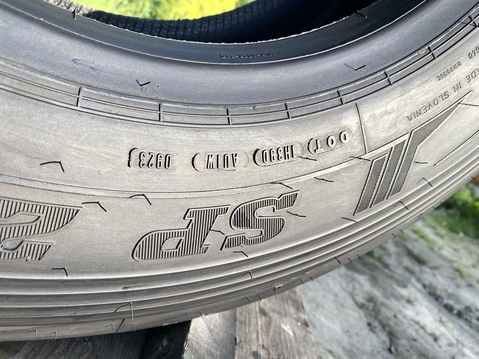 Opona 245/70R17.5 Dunlop SP 246 11 mm bieznika bez napraw