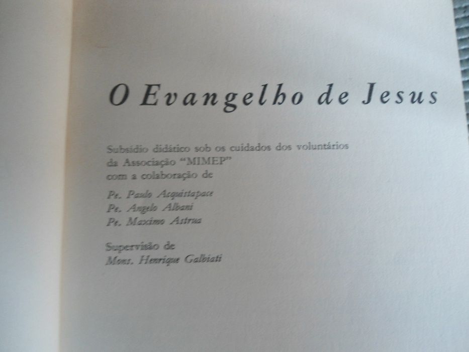 O Evangelho de Jesus (1971)