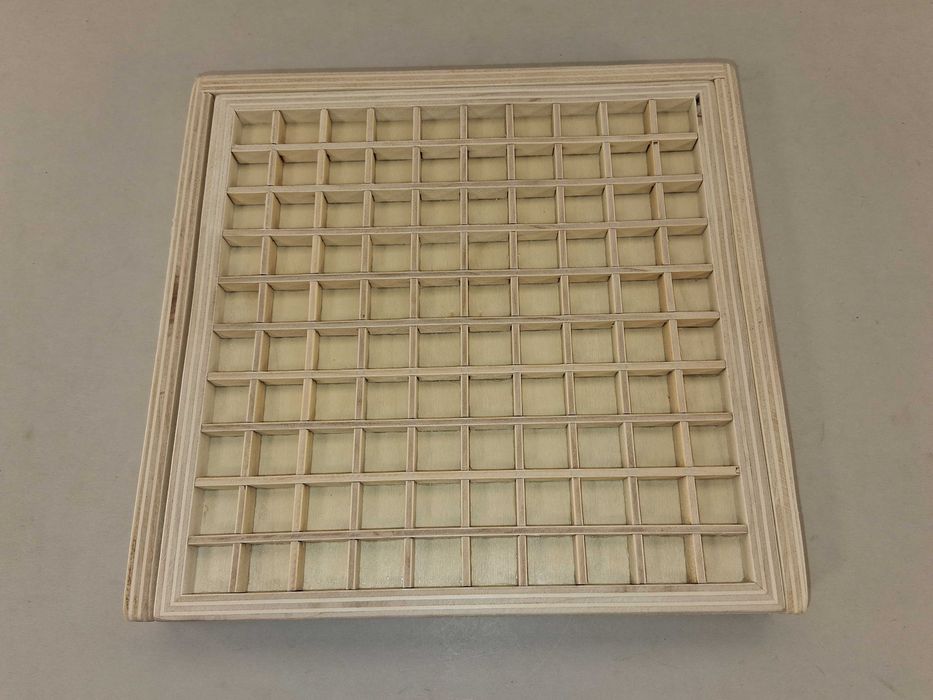 N172 Playtive Drewniana Gra Edukacyjna ABC Alfabet Klocki 101 Element.