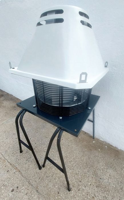 Ventilador extrator 5800 m3h Ar fumos churrasqueiras restaurantes