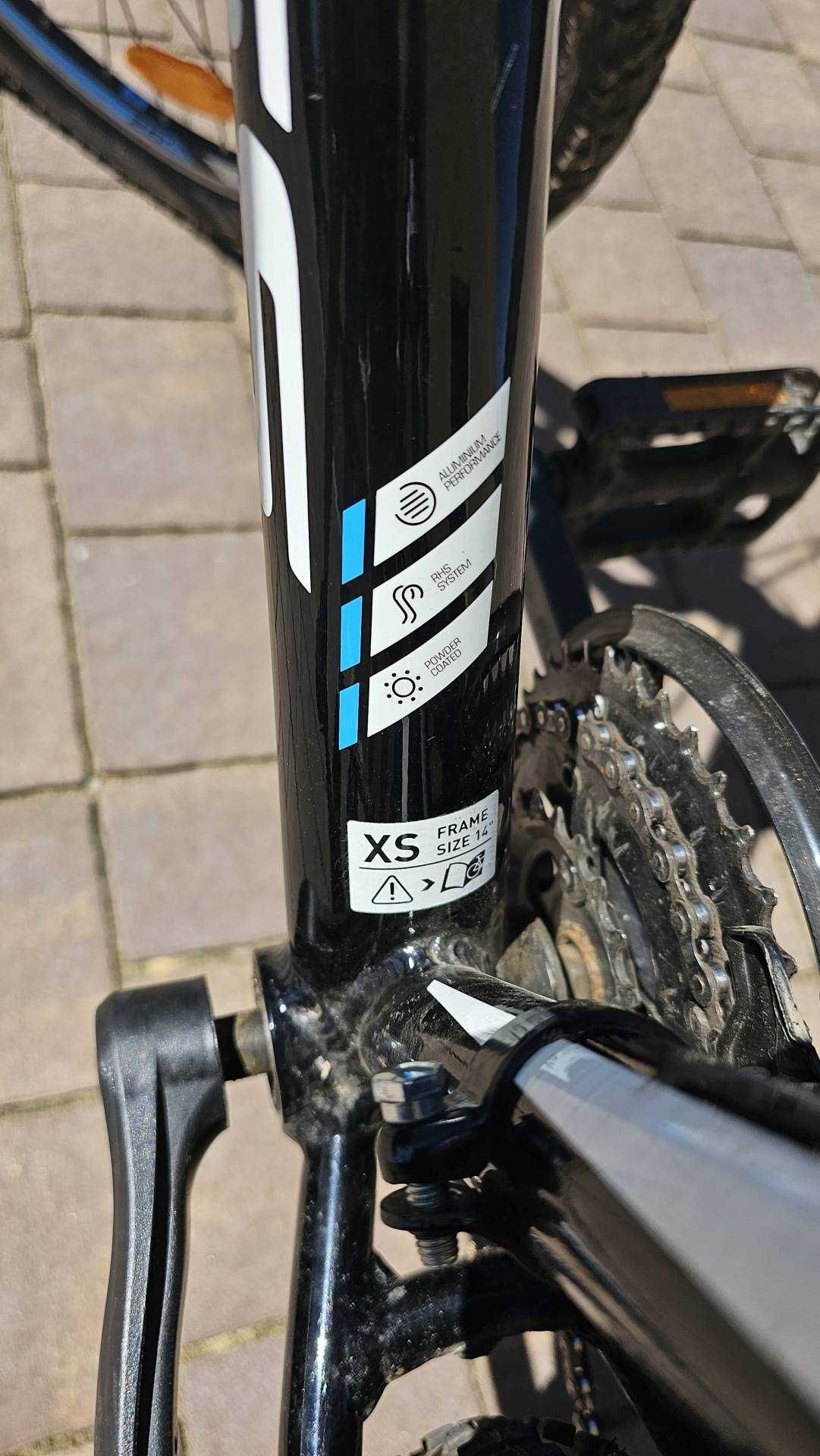 Rower młodzieżowy Kross Hexagon 1.0. Rama XS -14.