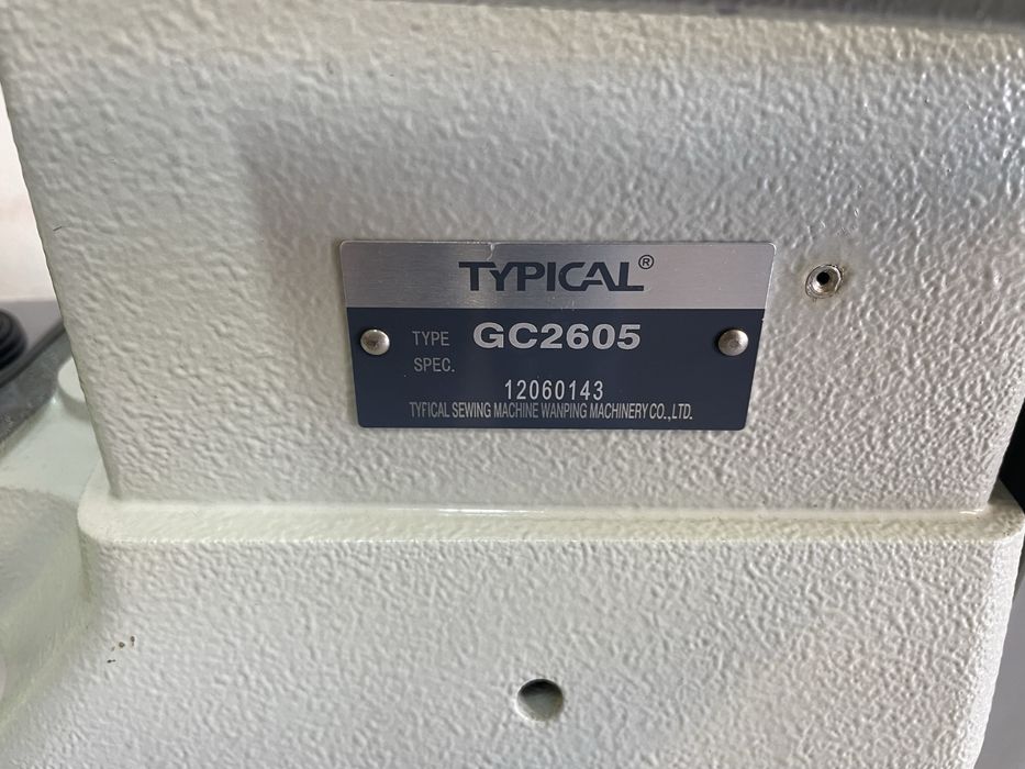 Maszyna do szycia Lamowarka lamowacz ramieniówka TYPICAL GC2605