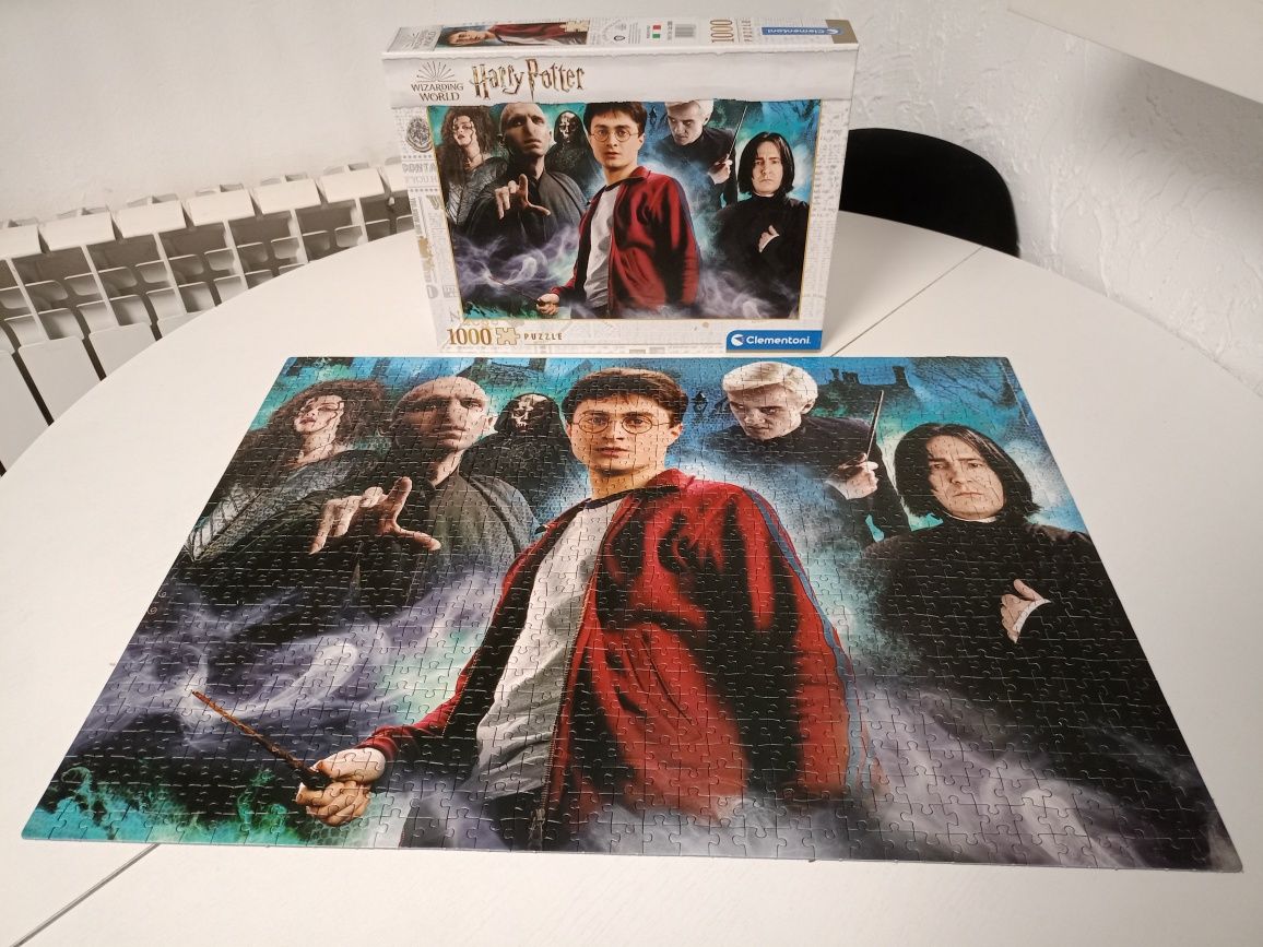 Puzzle Harry Potter 1000 szt raz ułożone