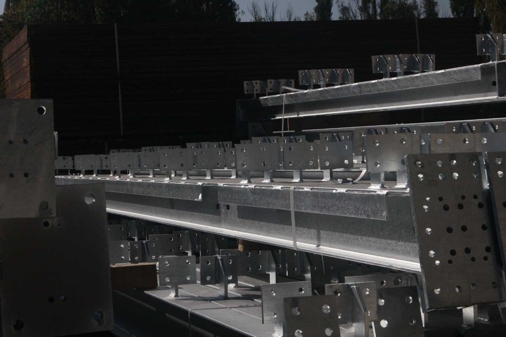 10x20x5 modułowa konstrukcja hali magazyn garaż obora wiata budynek