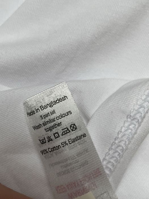 80 86 George 5pak koszulki podkoszulki na ramiączkach zestaw koszulek