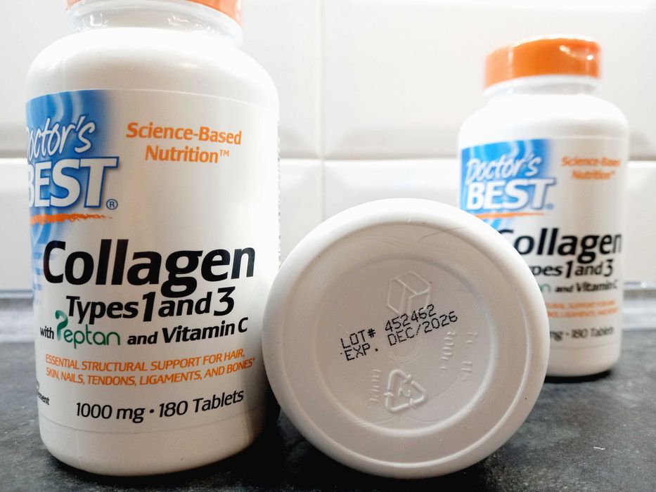 Doctors Best, Collagen Types 1 and 3 (180 таб.), коллаген тип 1 и 3