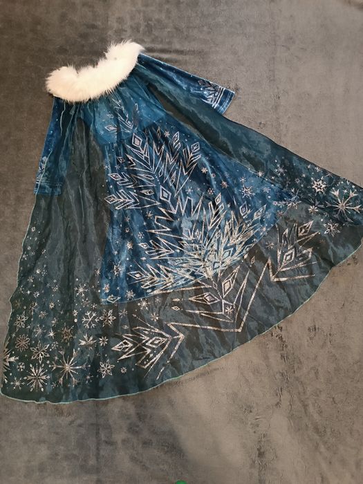 Карнавальна новорічна сукня Ельзи з м/ф Холодне серце на 4-5 р 104-110