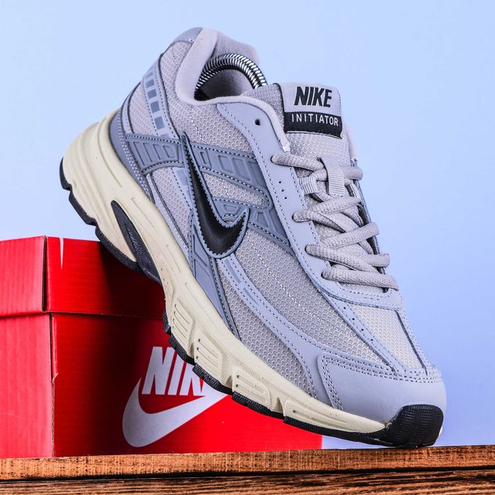 (2087) Термо Зимові Кросівки Nike Initiator сірі (41-46) найк найки