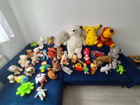 Maskotki Różne Rodzaje małe średnie i duże 150zl za całość