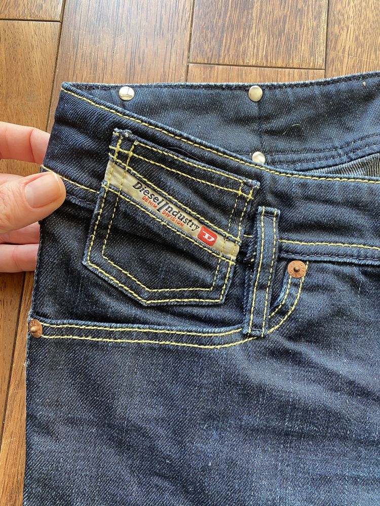 S M Diesel 29/34 MATIC jeans spodnie denim dżinsy rurki biodrówki