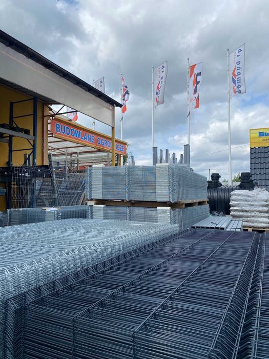 Panel ogrodzeniowy fi 3,2 wys. 152 ocynk.