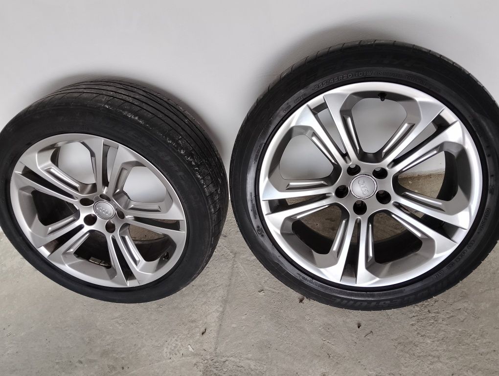Felgi koła aud alufelgi z oponami  s line  q5 q7 a4 a5 A7 5x112 20 cal