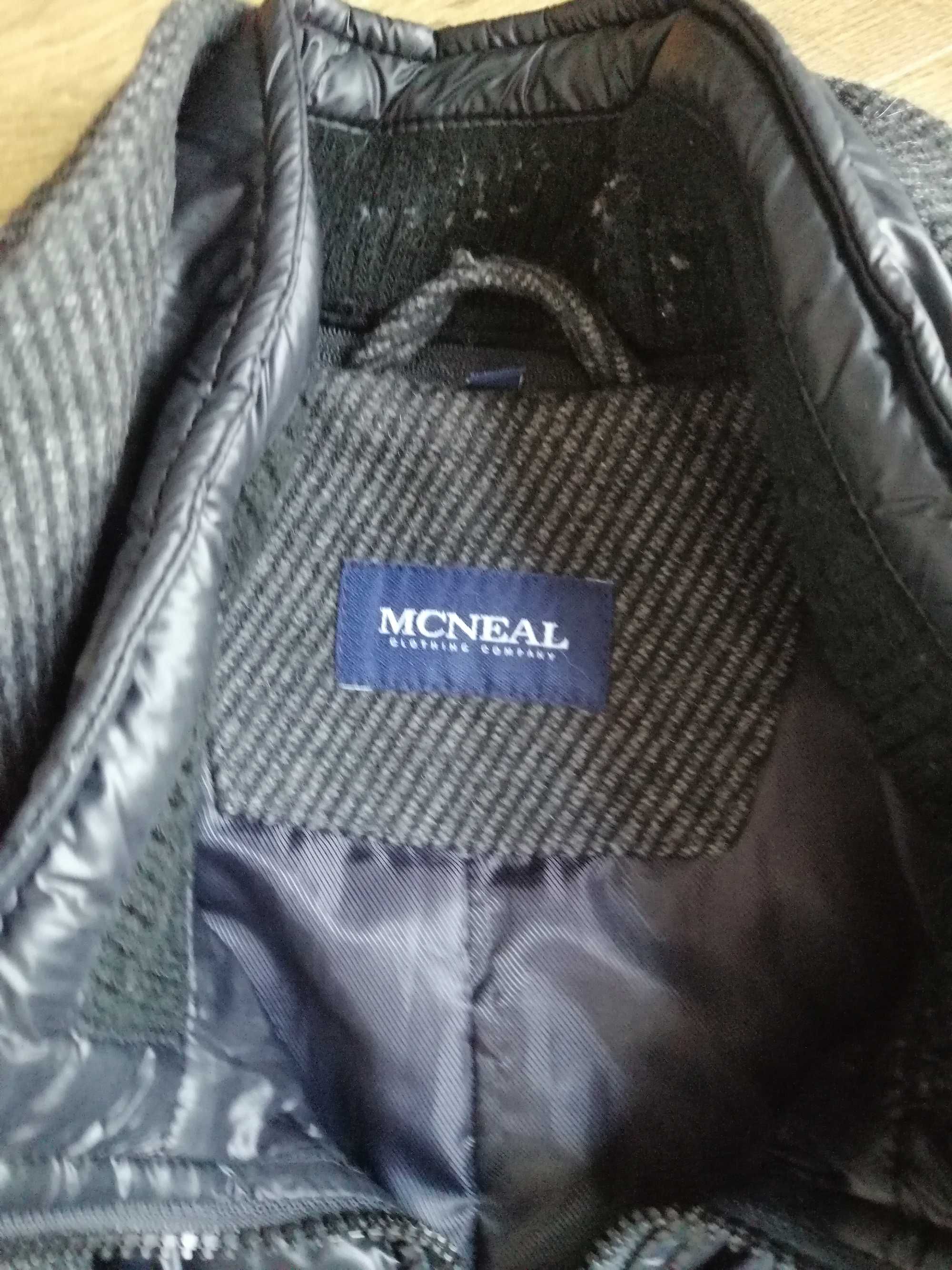 Kurtka płaszcz męski wełniany zimowy Mcneal M