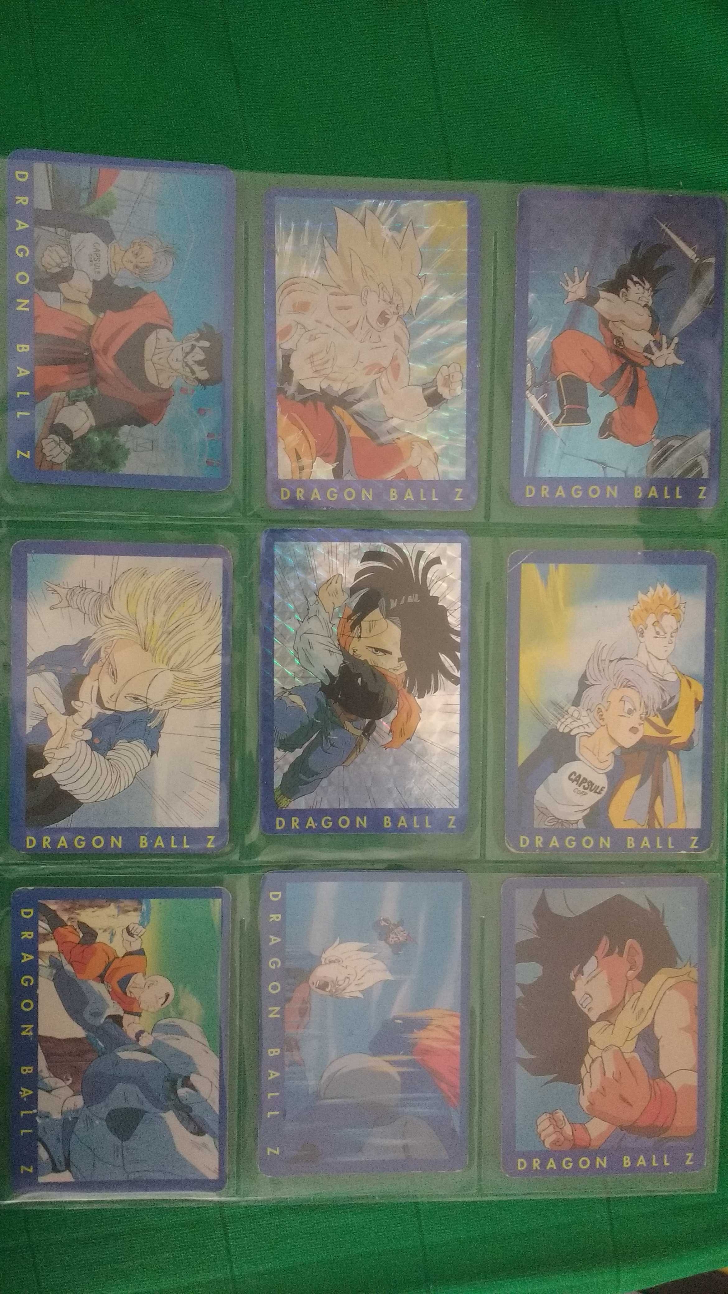 Cartas Dragon Ball Serie 1 Azul