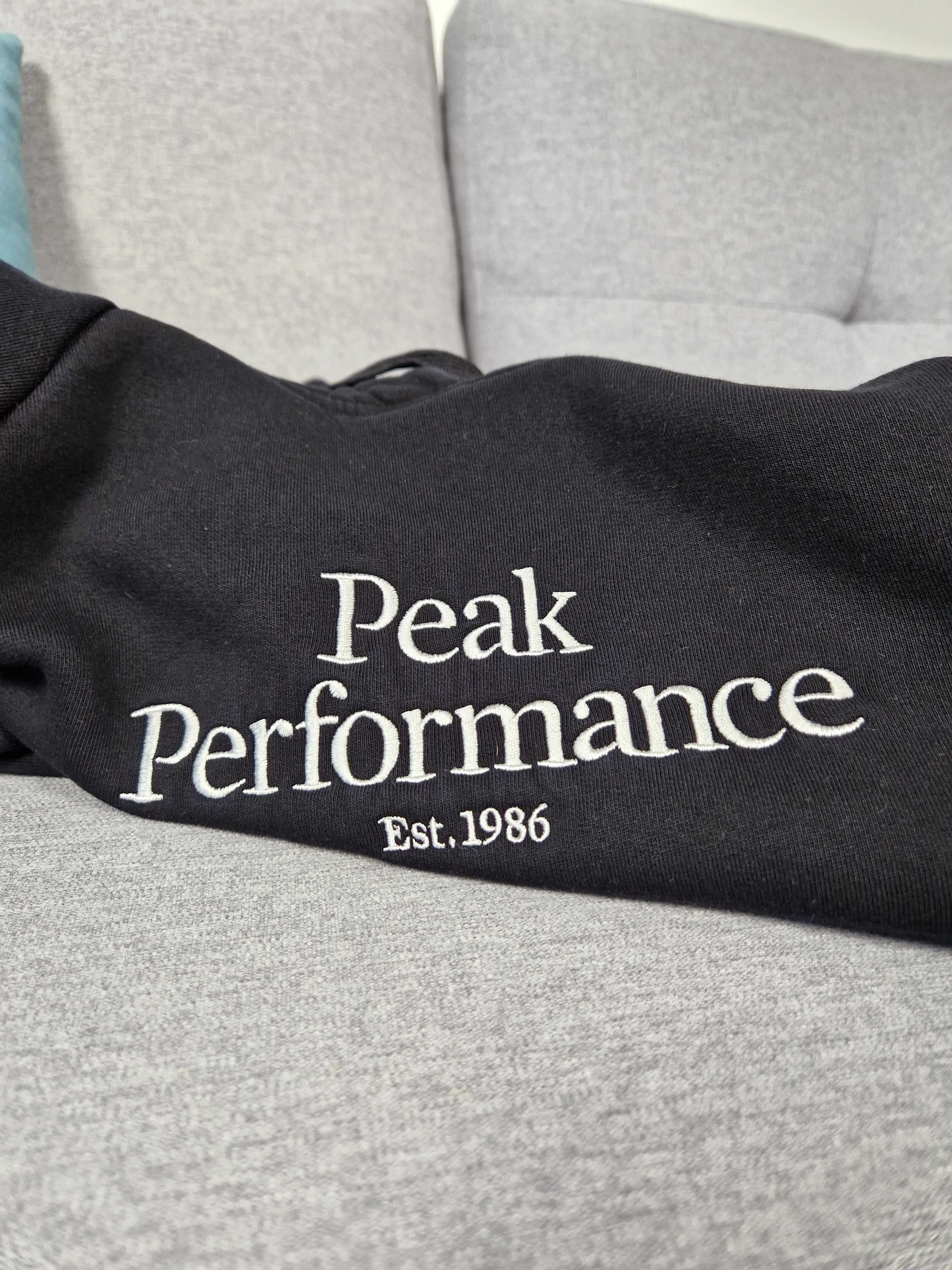 Peak Performance czarna damska bluza z kapturem M