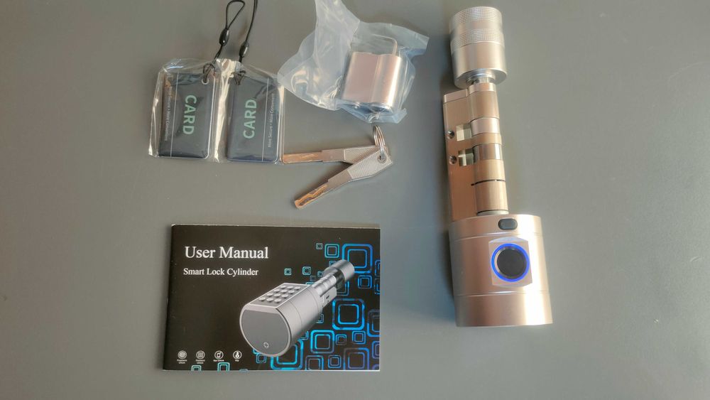 Zamek wkładka Smart Bluetooth aplikacja Tuya