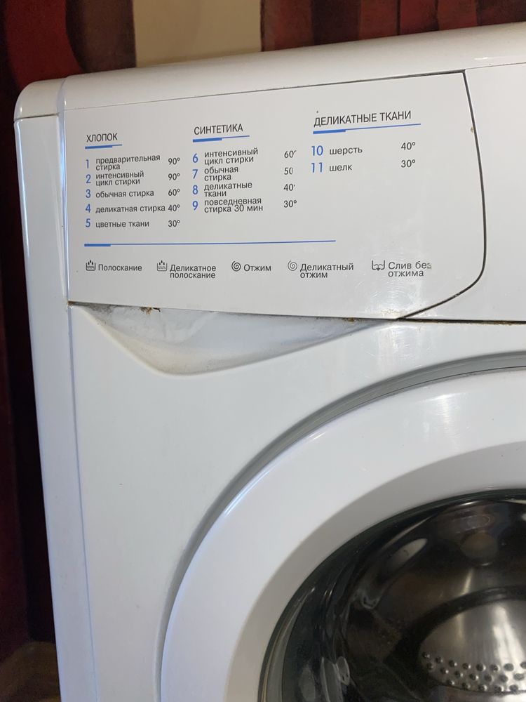 Стиральная машина indesit wisn 101 на запчасти