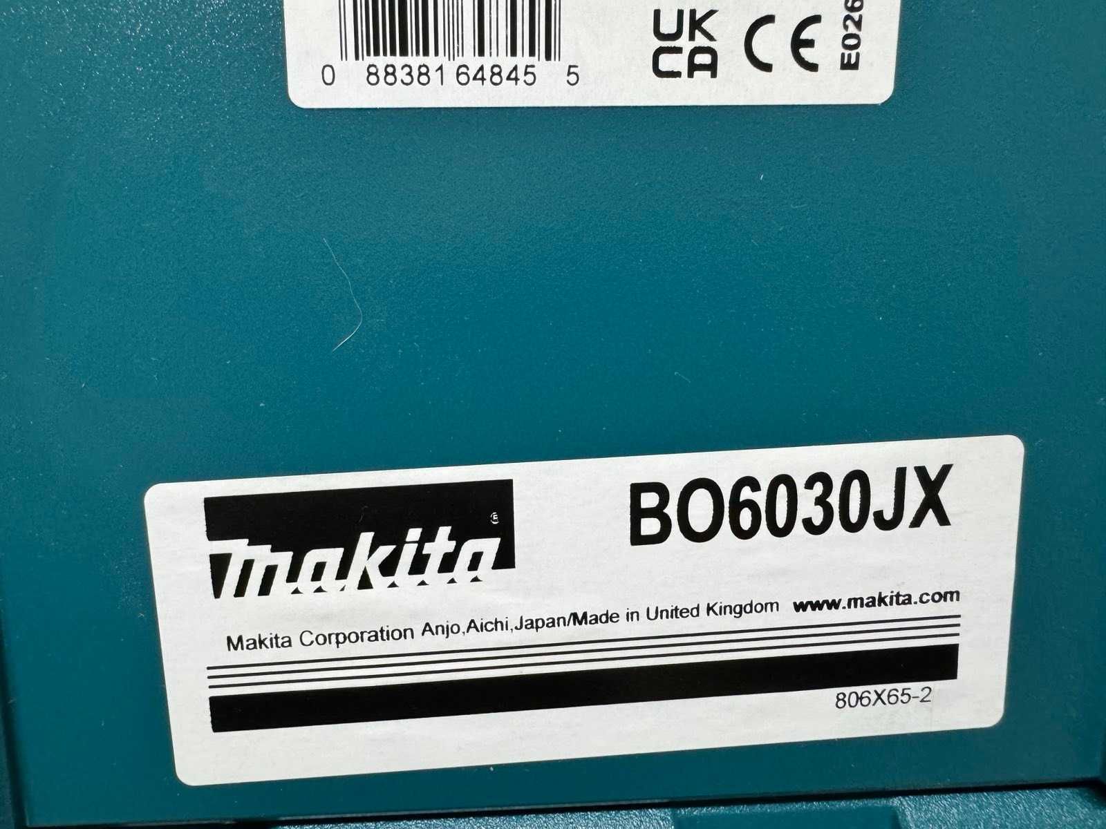 Makita BO6030JX Шлифмашина эксцентриковая НОВАЯ!