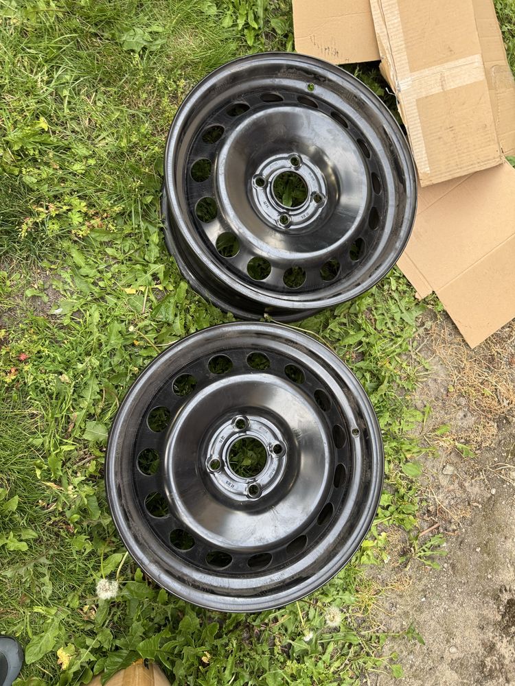 Opony duzy bieznik zimowe 225/55/R16 felgi 4x108 koła czujniki Ford